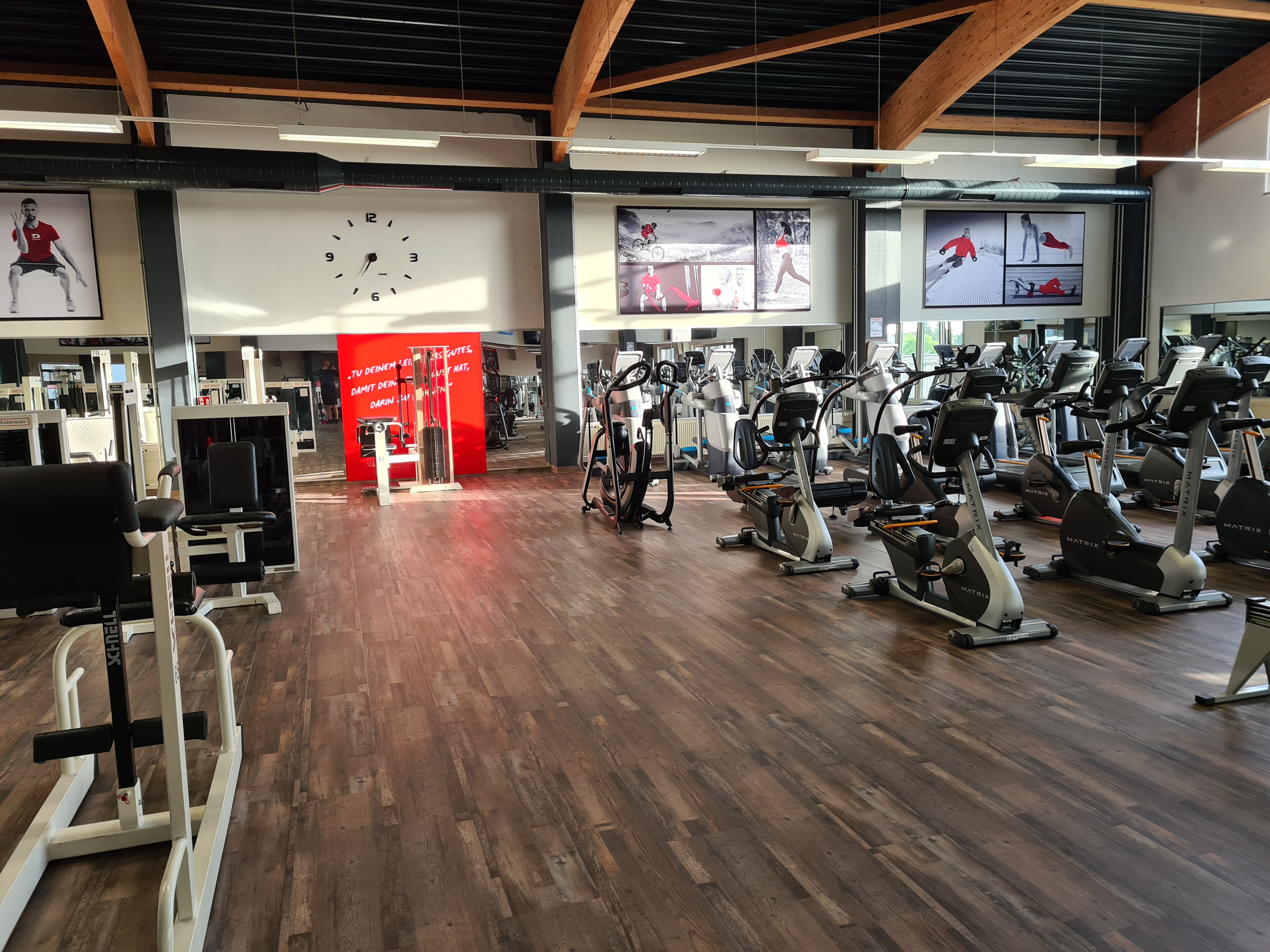 Blick in den Cardiopark im Vitadrom